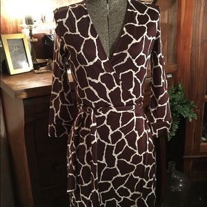 Diane Von Furstenberg wrap dress NWT